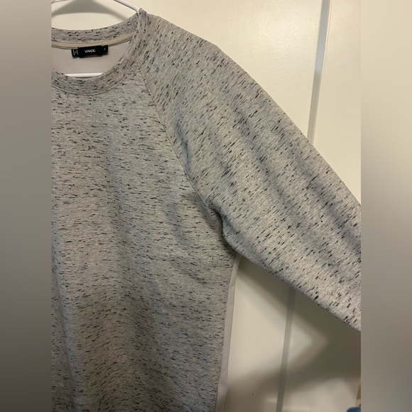 VINCE Heathered Gray Crewneck - Picture 6 of 9